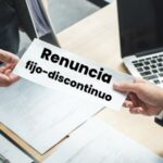 Carta de renuncia al llamamiento fijo discontinuo